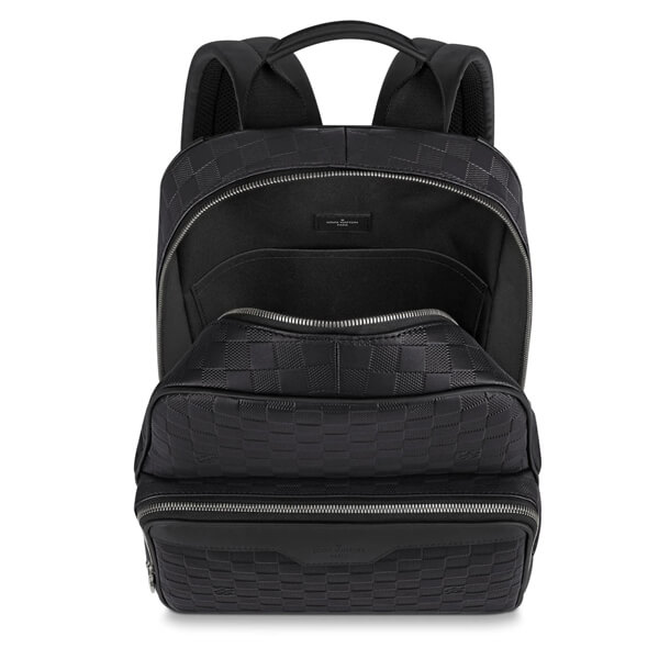 ルイヴィトン リュック コピー iPad収納OKのフロントポケット LV キャンパス メンズ バックパック N40306